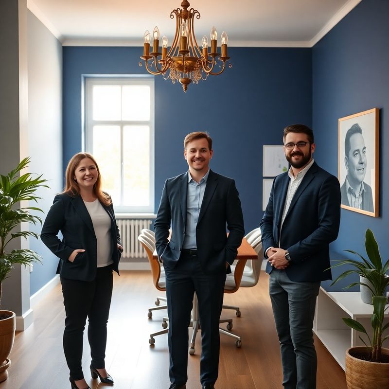 Tým Studio Kučera v liberecké kanceláři